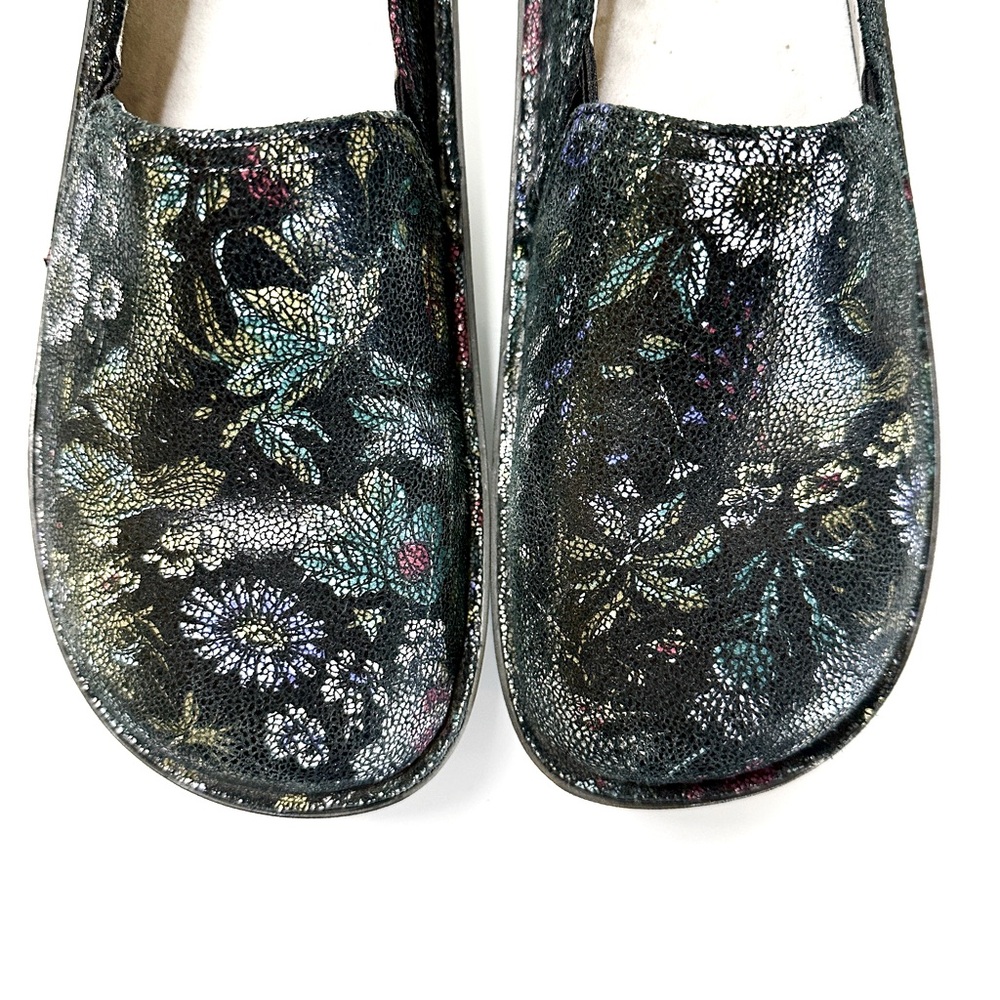 Alegria Deb-297 Floral Professional Nursing Shoe 41 / 10.5-11 Herbaceous - Picture 6 of 12